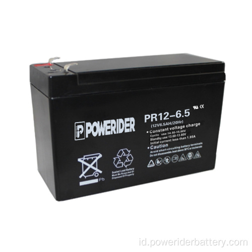 12V 6.5ah baterai asam timbal